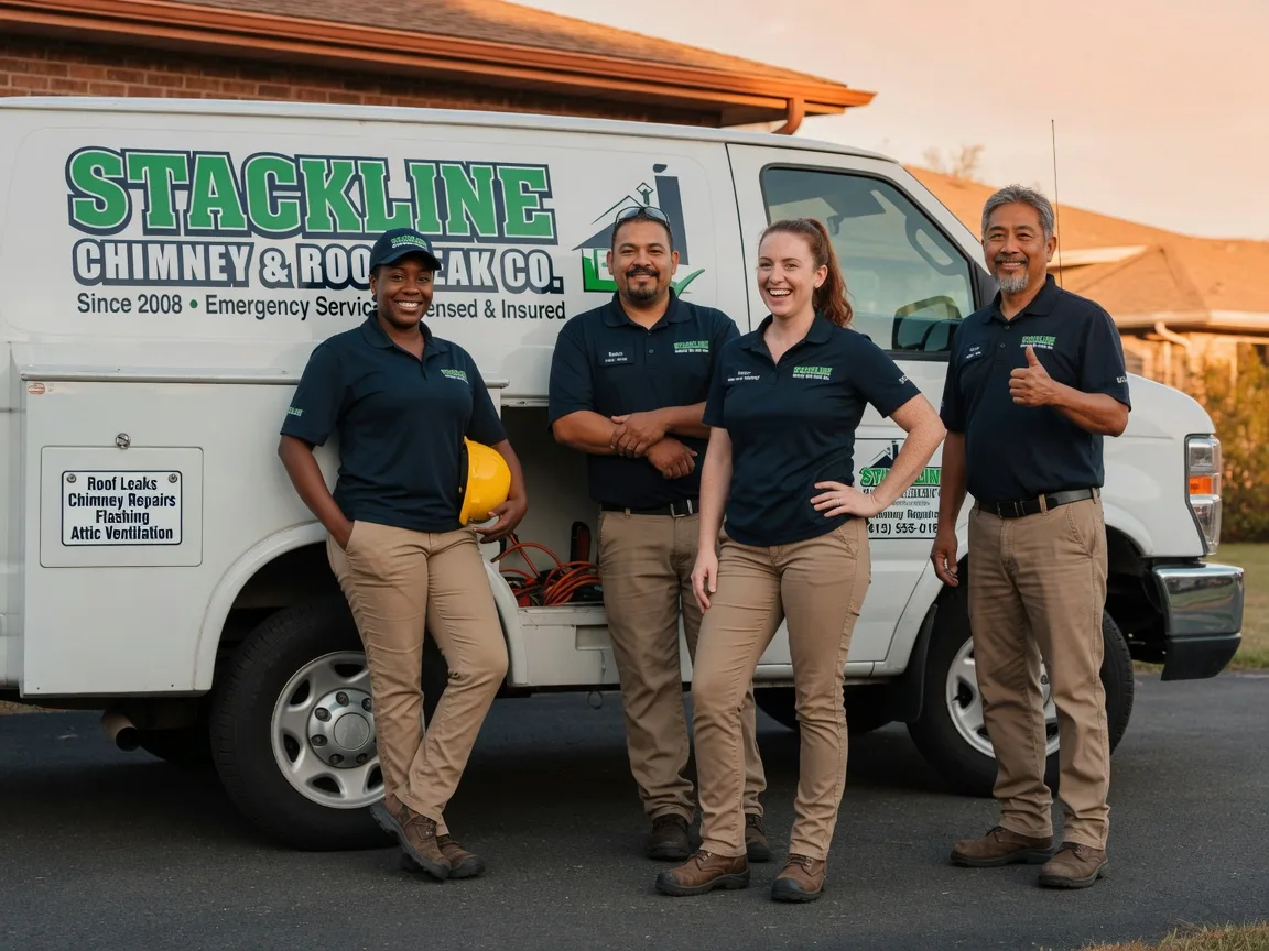 Chimney flashing repair company in Mossyrock, WA